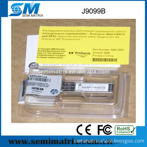 HP X112 100M SFP LC BX-D Transceiver J9099B